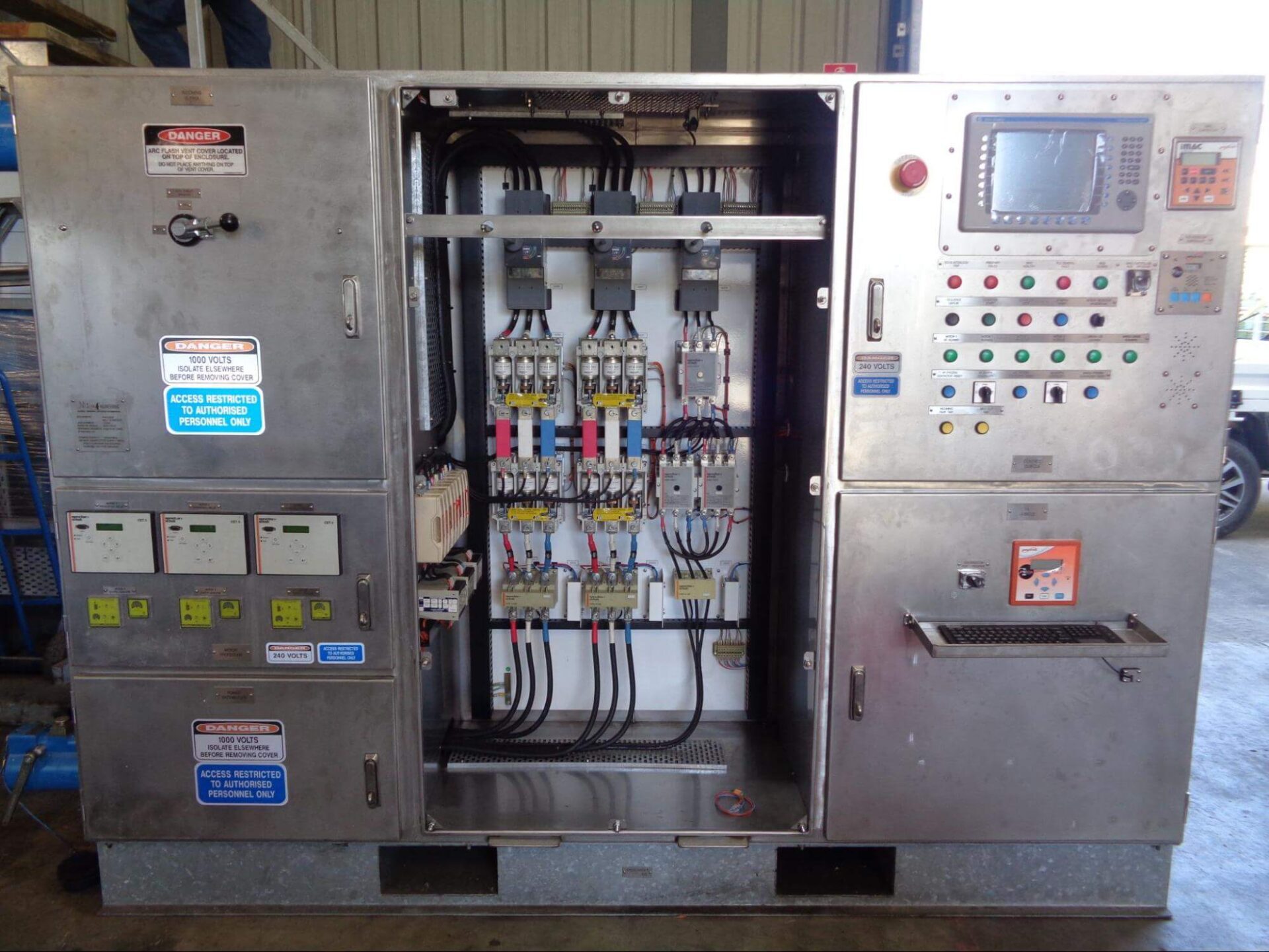  Services & Maintenance - WVF Winder Control Panel at Milek Engineering